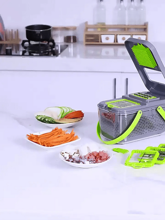 🥕15-in-1 Multifunctional Vegetable Chopper with Container