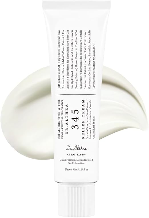 Urbian Burj Original Dr Althea 345 50 ml cream jar with white lid and label, displayed against a plain background.