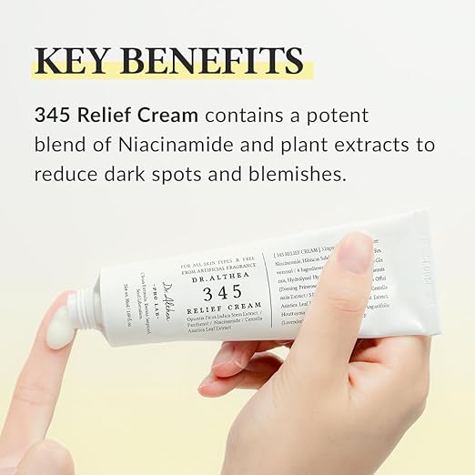 Urbian Burj Original Dr Althea 345 50 ml cream jar with white lid and label, showcasing the skincare product.
