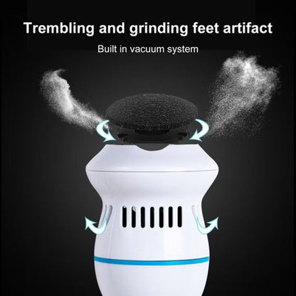 Electric callus remover by Urbian Burj with a sleek handheld design and exfoliating roller for smooth, healthy feet.