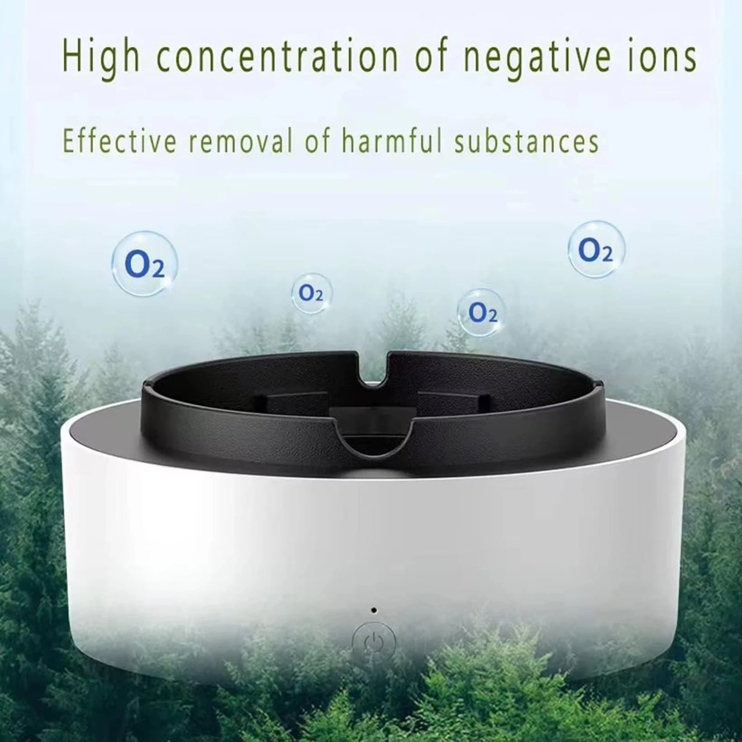 Smart Ashtray Air Purifier Smoke Removal For Household Use