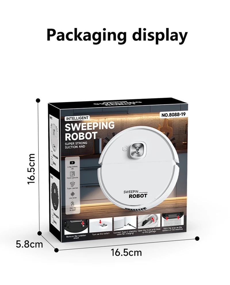 3 In 1 Smart Robot Intelligent Cleaning Vacuum Machine