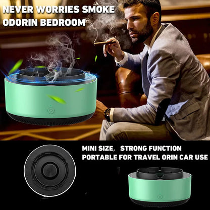 Smart Ashtray Air Purifier Smoke Removal For Household Use