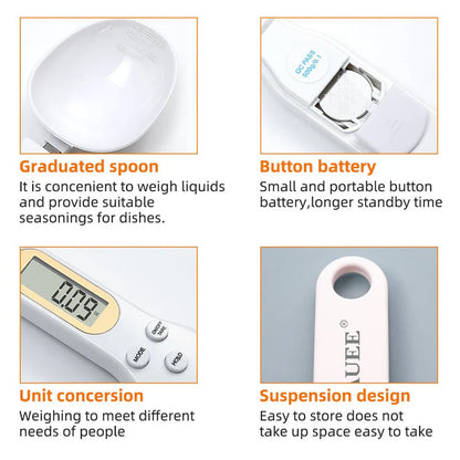 Weighing Spoon Scale Home Kitchen Tool by Urbian Burj