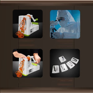 ✨ Manual Multi-Function Vegetable Cutter – Fast & Easy Slicing! ✨