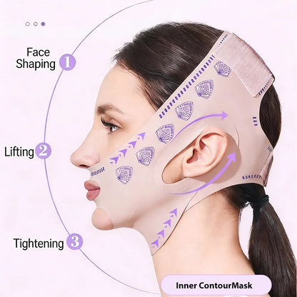 V Line Face Lifting Mask Chin Reducer Jaw Exerciser