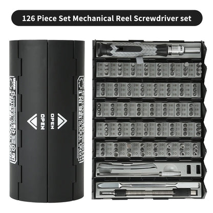 New 126 in 1 Portable Precision Screwdriver Set by Urbian Burj