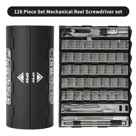 New 126 in 1 Portable Precision Screwdriver Set by Urbian Burj