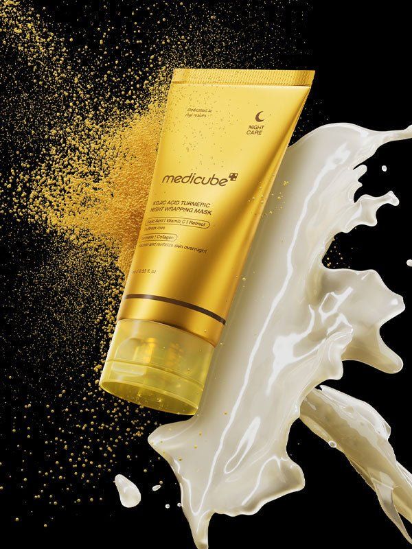 Kojic Acid Turmeric Night Wrapping Mask – Brightening, Hydrating & Even Skin Tone Care