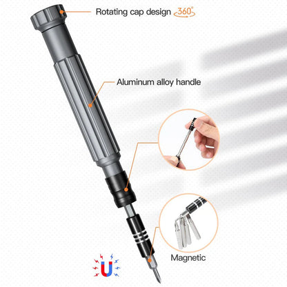 Urbian Burj 150-piece precision screwdriver set with professional repair tools, including various screwdrivers and bits for electronics.