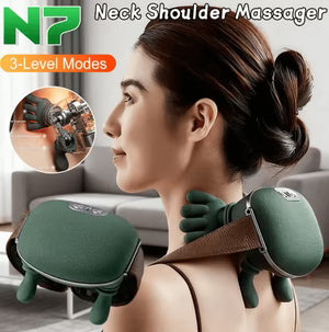 Urbian Burj shoulder and neck massager accessory with ergonomic design for relaxing muscle relief.
