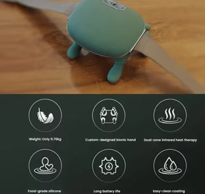 Urbian Burj shoulder and neck massager accessory with ergonomic design for pain relief and relaxation.